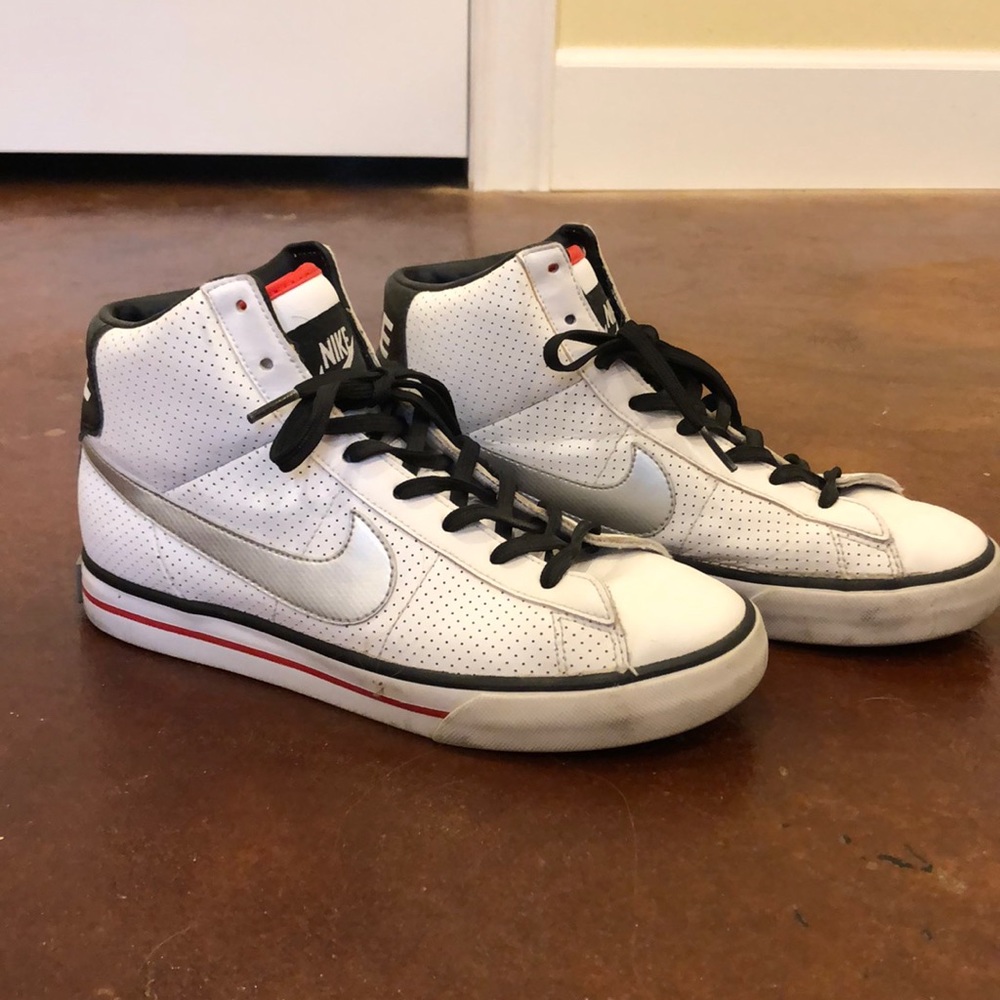 High top Nike shoes